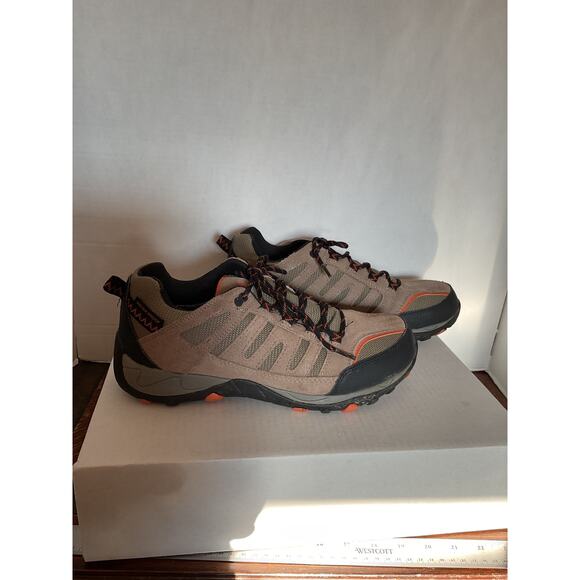Wolverine- W20326 - Men’s Waterproof Suede Hiking/Trail Shoes -Tan/Orange - 10M main image 10